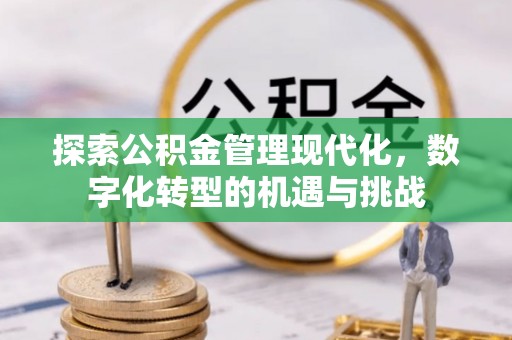 蓟县探索公积金管理现代化，数字化转型的机遇与挑战
