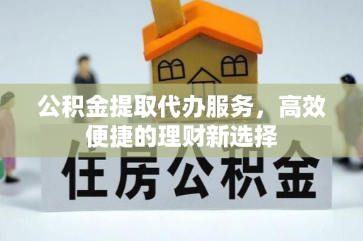 蓟县公积金提取代办服务，高效便捷的理财新选择