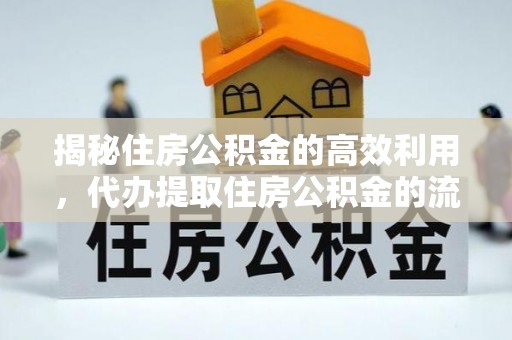 蓟县揭秘住房公积金的高效利用，代办提取住房公积金的流程与技巧