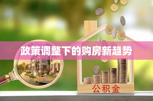蓟县政策调整下的购房新趋势